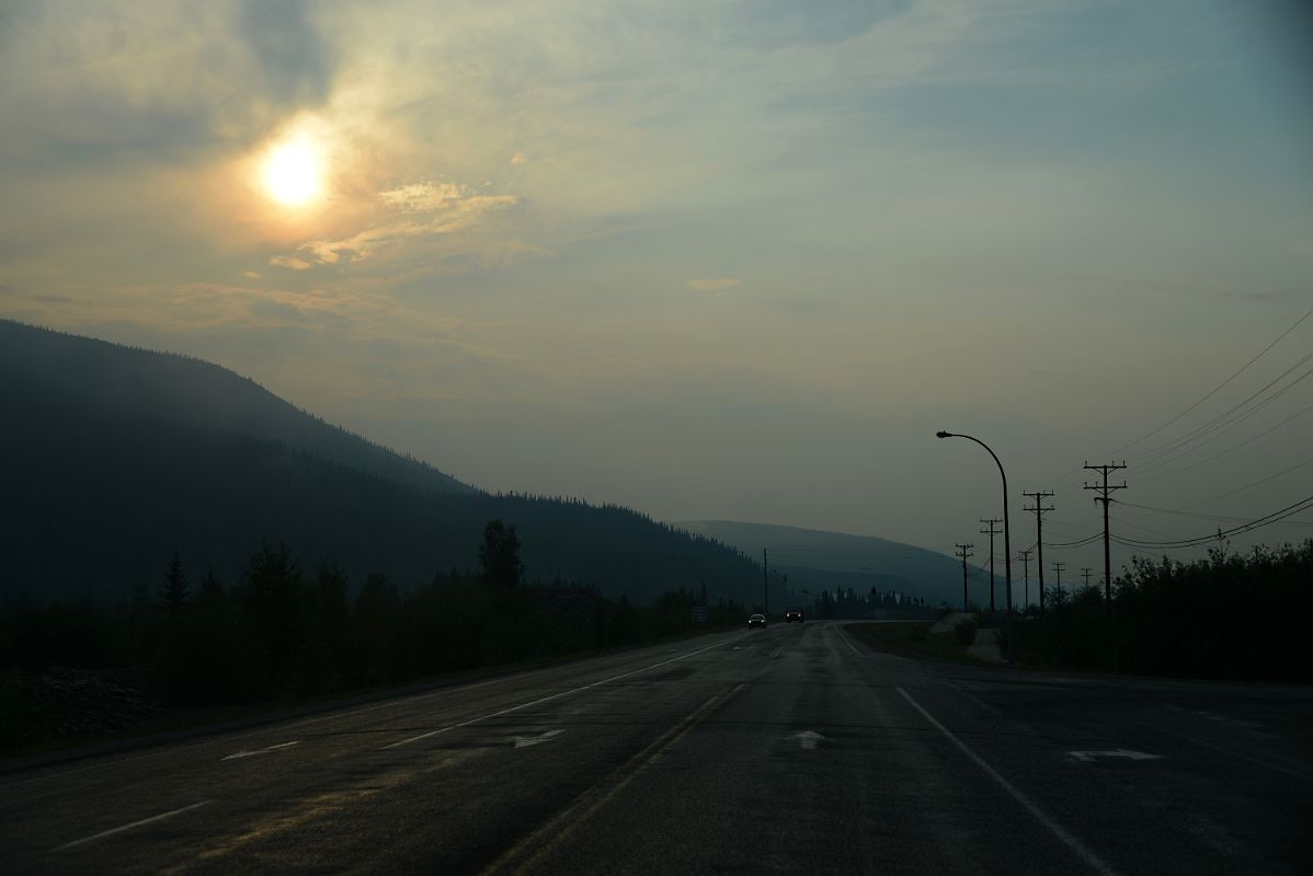01 Departing Dawson City In The Early Morning Sun For Tombstone Territorial Park Yukon